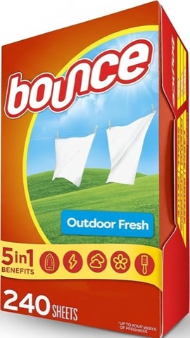 Bounce Outdoor Fresh Dryer Sheets